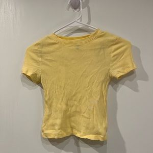 Yellow fun top
